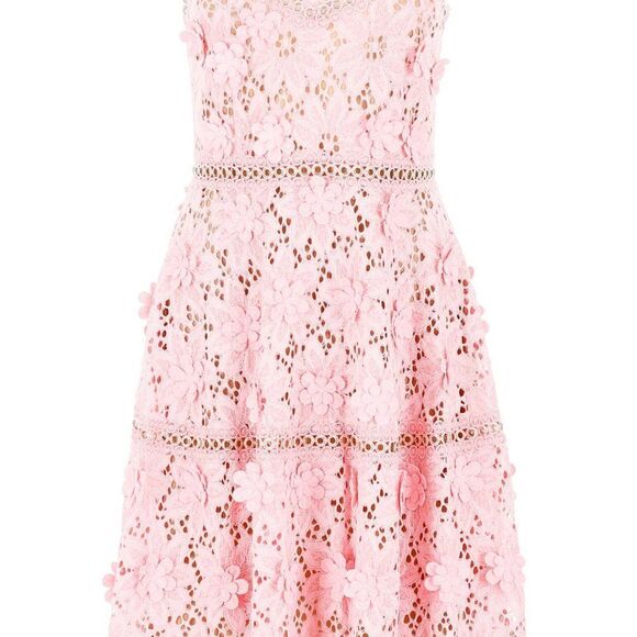 Michael kors lace dress Carnation Pink. Size 4 - NWT $325 - Picture 2 of 4